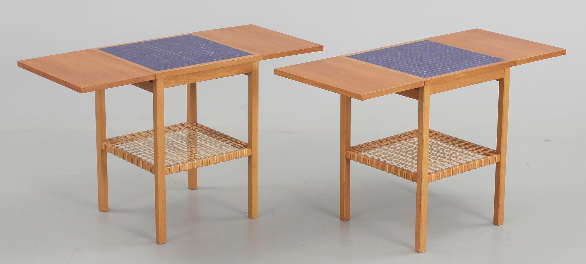 BORD, ett par, möjligen Bertil Fridhagen. 1950/60-tal.