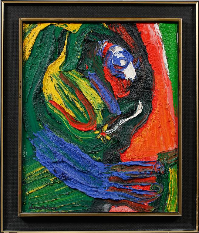 BENGT LINDSTRÖM, olja på duk, signerad, 1987.