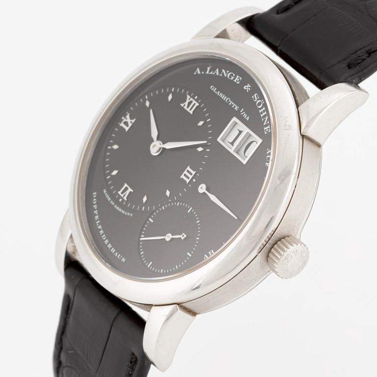 A. Lange & Söhne, Lange 1, "Solid Caseback", "First Generation", ca 1994.