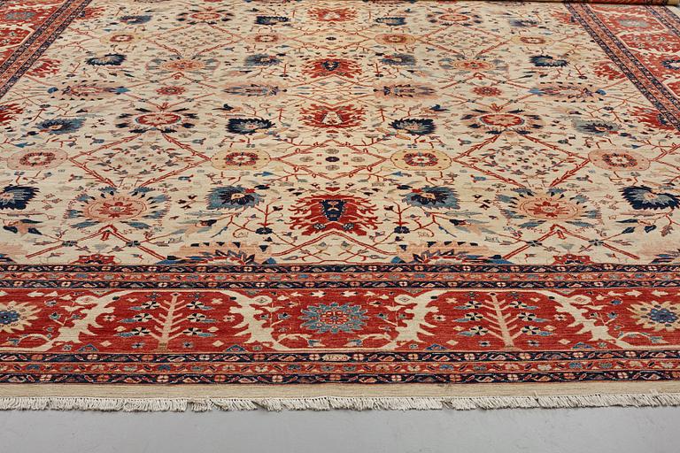 A CARPET, "Dehbaf", Afghanistan, ca 677,5 x 461 cm.