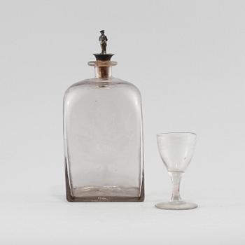 FLASKA samt GLAS, 1800-talets första hälft.