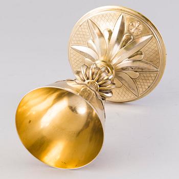 A French gilt silver chalice from the end of the 19th Century.