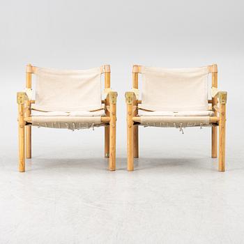 Arne Norell, fåtöljer, ett par, "Scirocco", Norell Möbler, 1900-talets andra hälft.