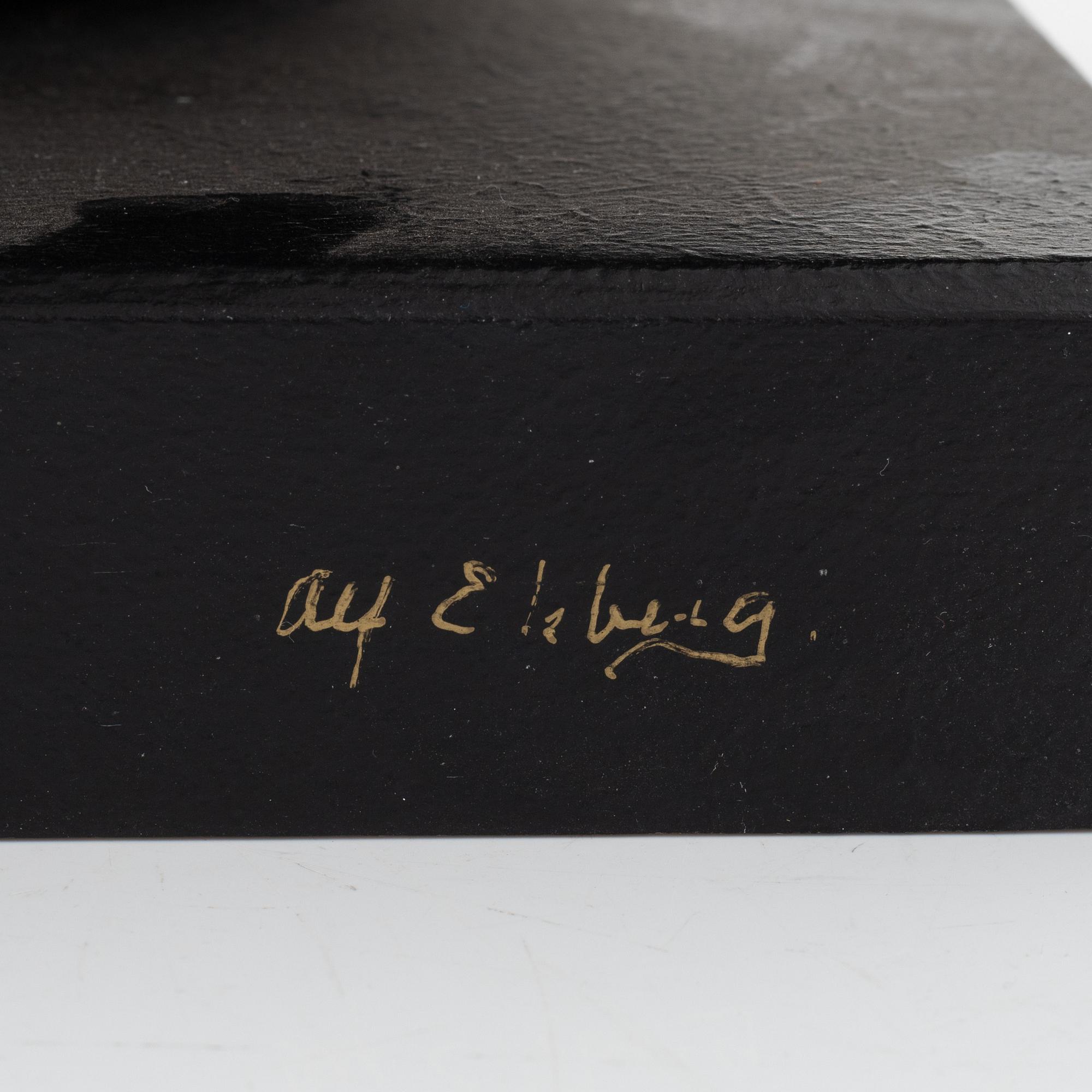 Alf Ekberg, a stoneware sculpture, signed.