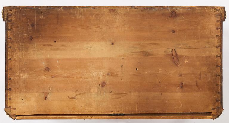 A Gustavian marquetry commode by G. Iwersson (master in Stockholm 1778-1813).