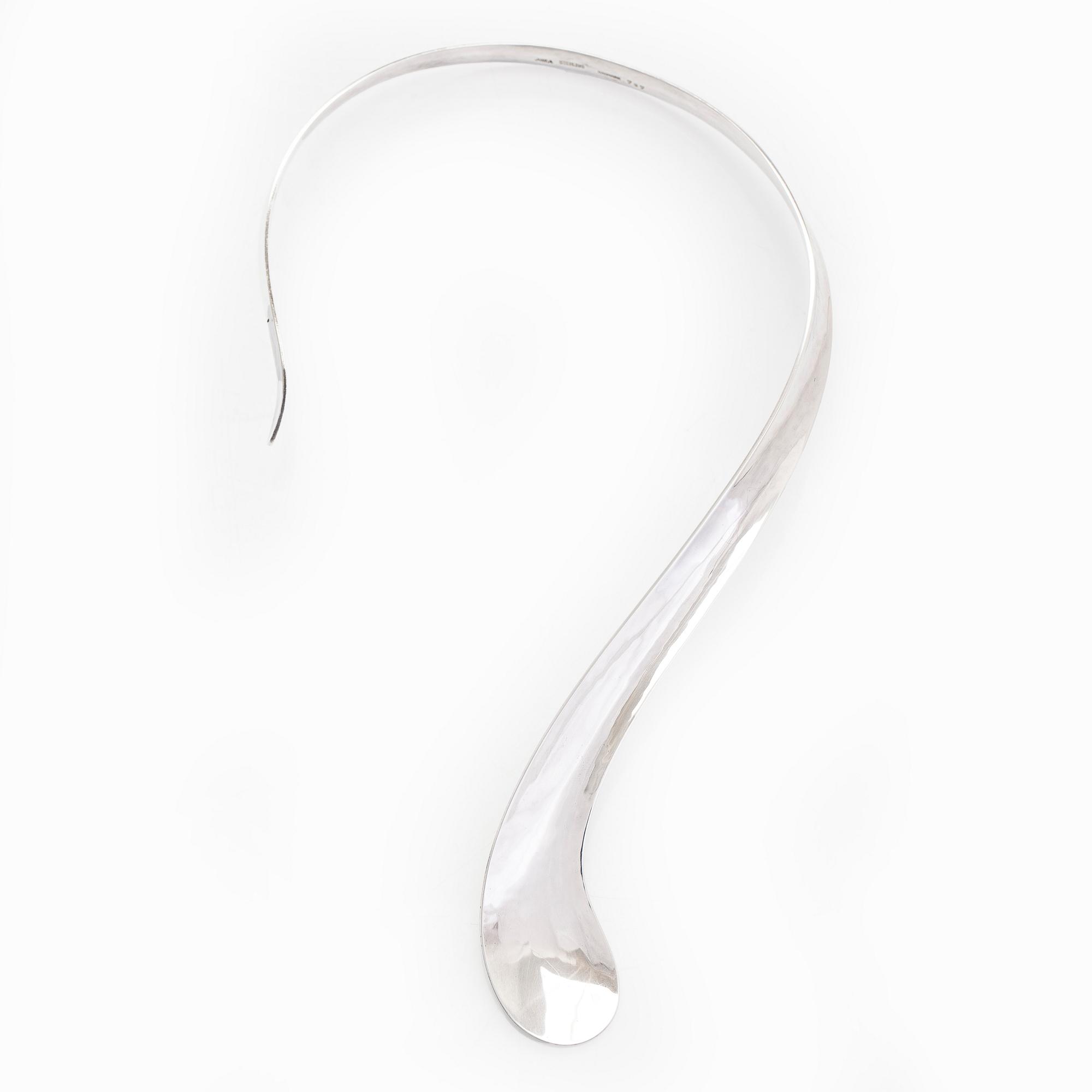 Collier, sterlingsilver, Just Andersén, Danmark.