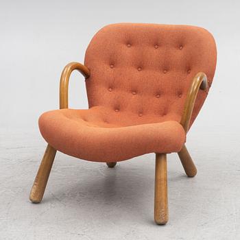 Fåtölj, "Clam chair", Scandinavian Modern, 1940/50-tal.