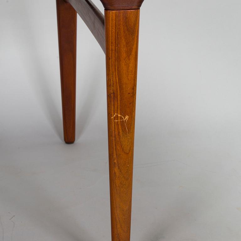 Johannes Andersen, a 1960s teak dining table Uldum Denmark.