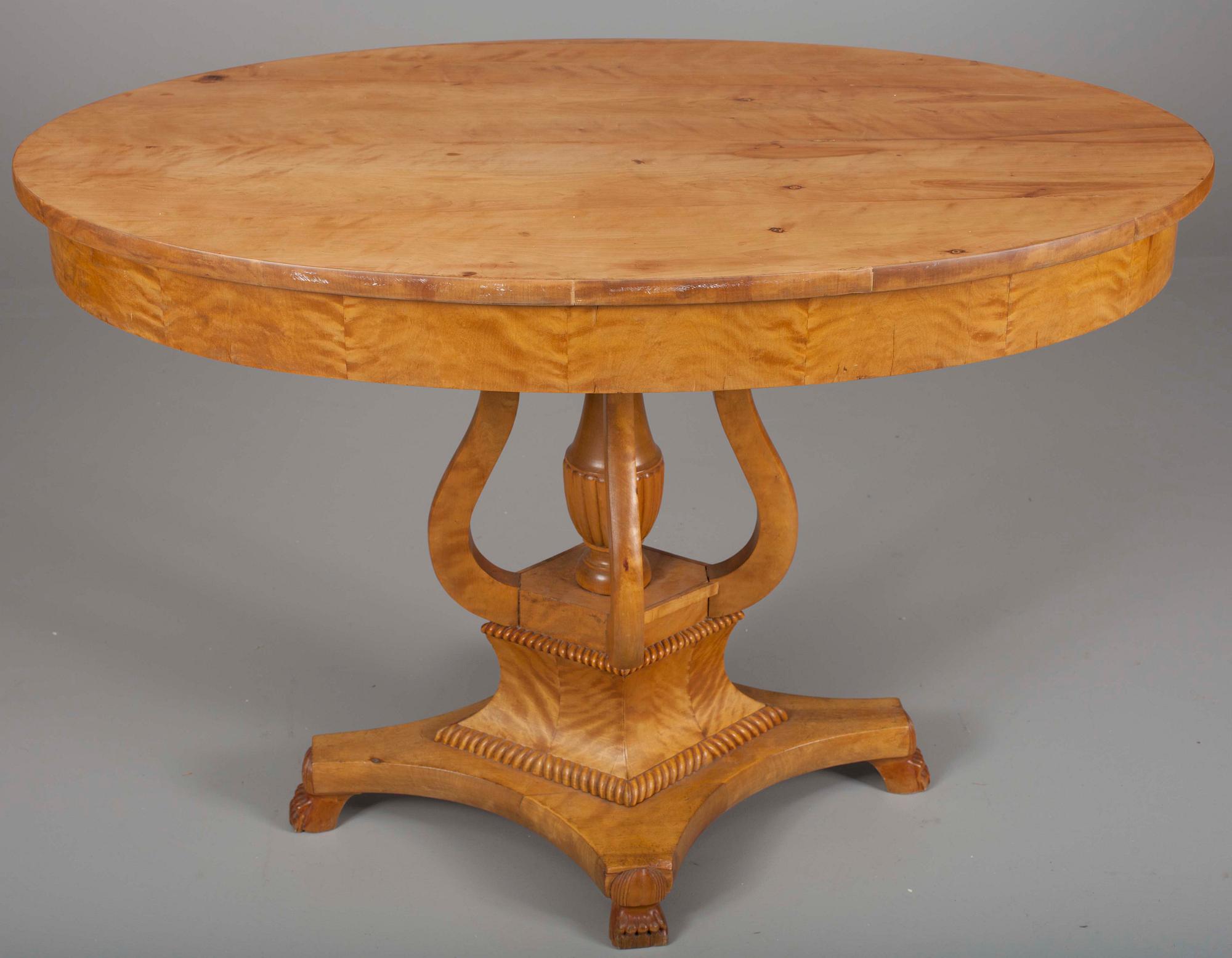 SALONGSBORD, empire, Finland 1800-talets första hälft.