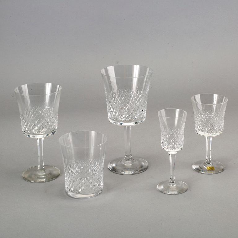 GLASSERVIS, 54 delar, BODA, 1900-takets andra hälft.