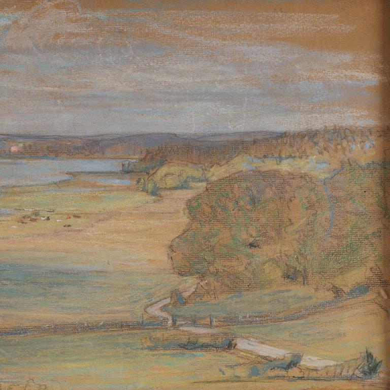 Tyresö Slott från Kalvfjärden.