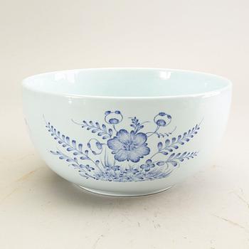 Servis "Fågel Blå" 57 dlr Rörstrand 1900-talets andra hälft flintgods.