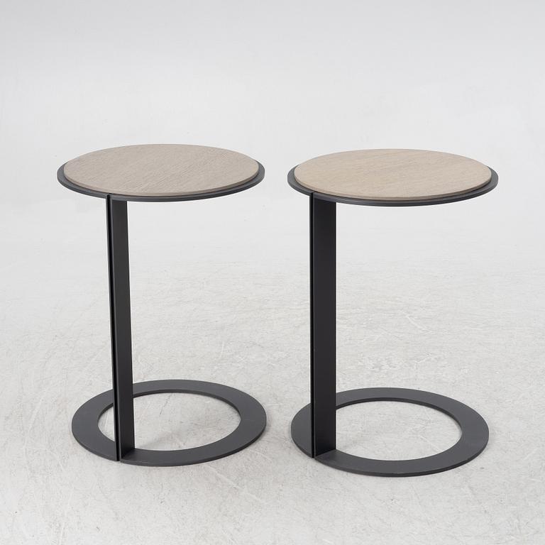 A pair of side tables, 21st century.