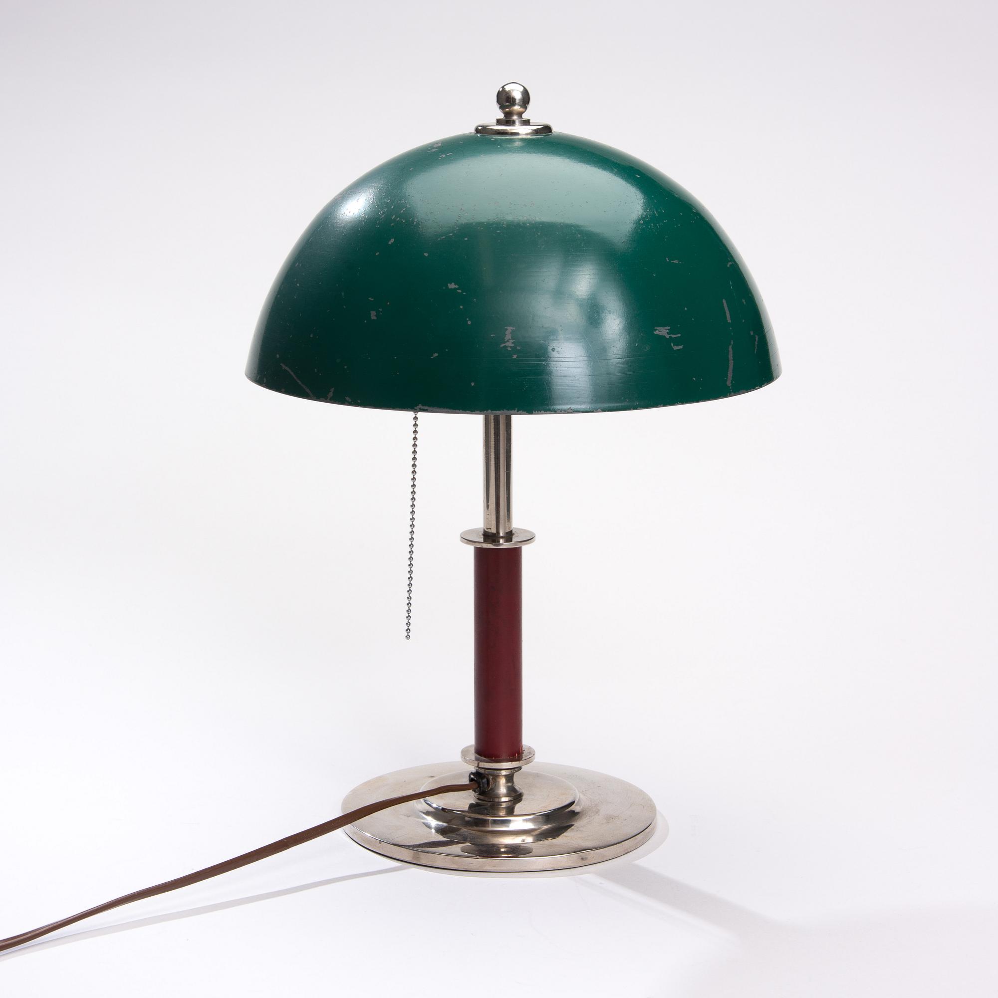 BORDSLAMPA, Taidetakomo A. Hakkarainen, 1930-tal.