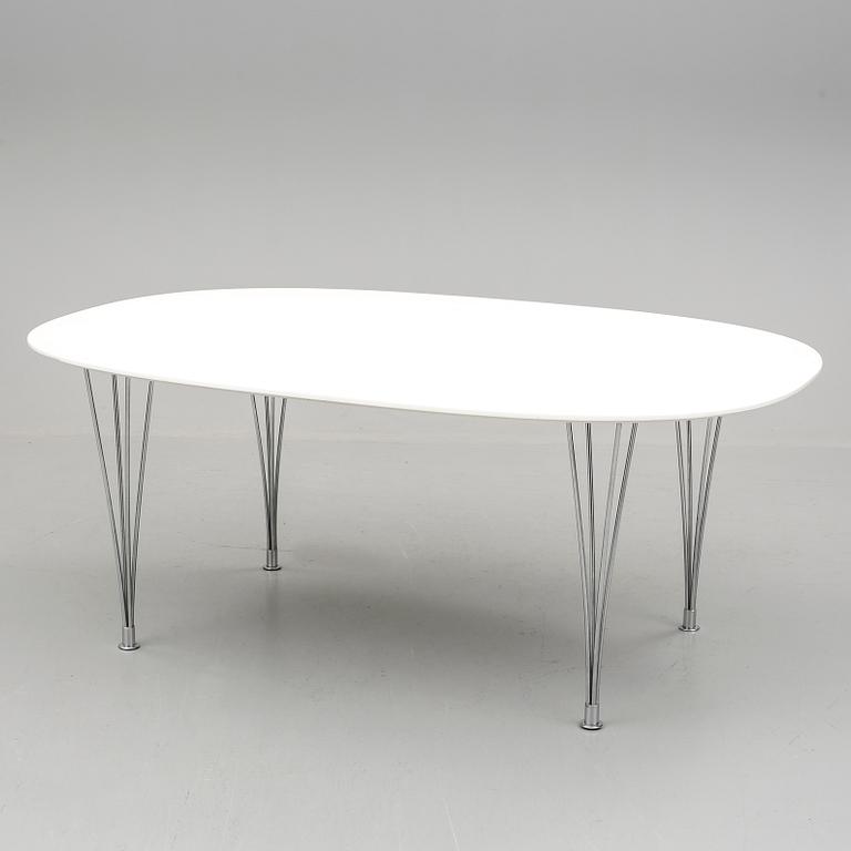 BORD, "Superellips", Bruno Mathsson och Piet Hein, Fritz Hansen, Danmark, 1900-talets andra hälft.