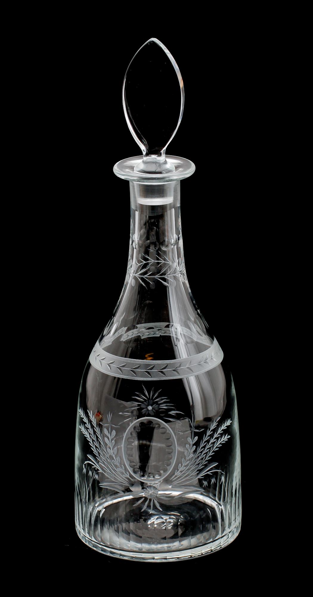 KARAFF, glas, Reijmyre, "Princess", 2000-tal.