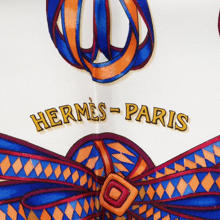Hermès, scarf, "Les Rubans du Cheval".