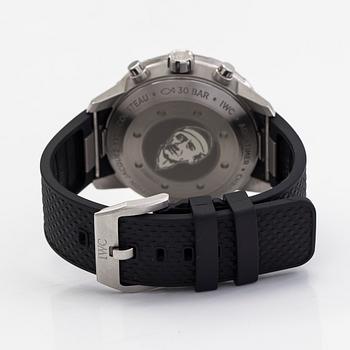 IWC, Aquatimer Chronograph, “Expedition Jacques-Yves Cousteau", wristwatch, 44 mm.