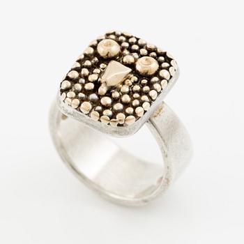 Sven-Erik Högberg, ring, sterling silver, Gothenburg 1984.