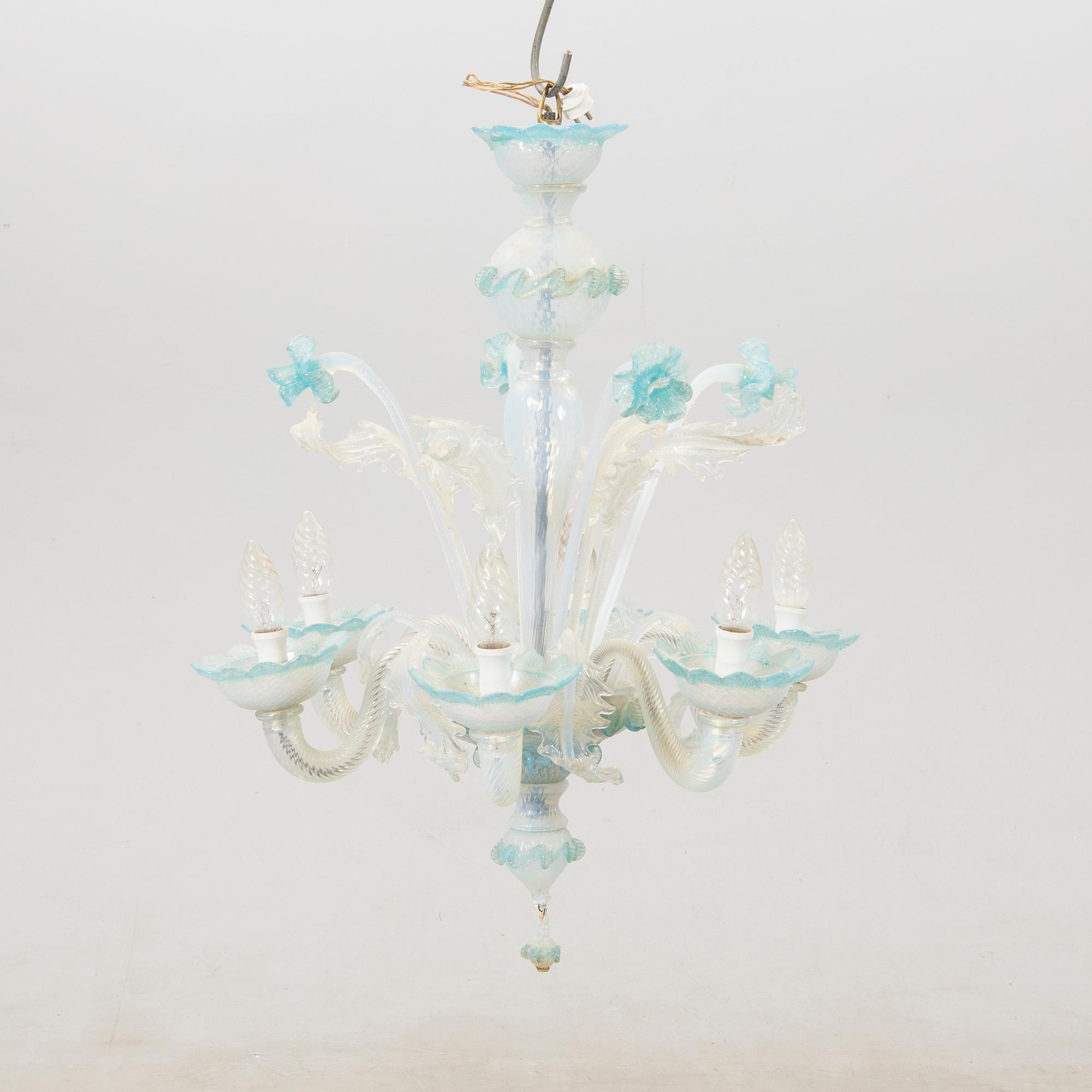 Candelabrum, Venetian style 20th century.