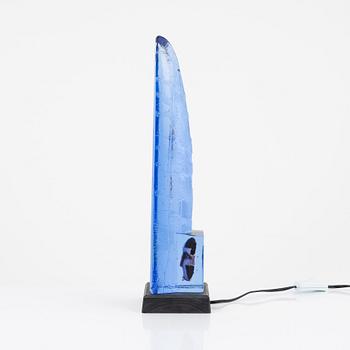 Bertil Vallien, a glass sculpture, Kosta Boda.