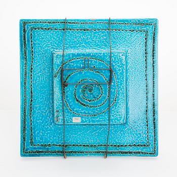 Rut Bryk, relief, stengods, signerad BRYK.