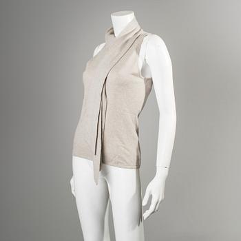 Two cashmere tops by Ralph Lauren.