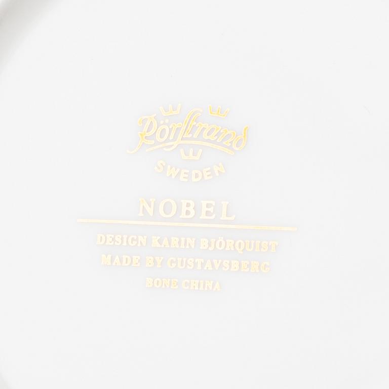 Karin Björquist, a group of eight 'Nobel' bone china bowls, Rörstrand.