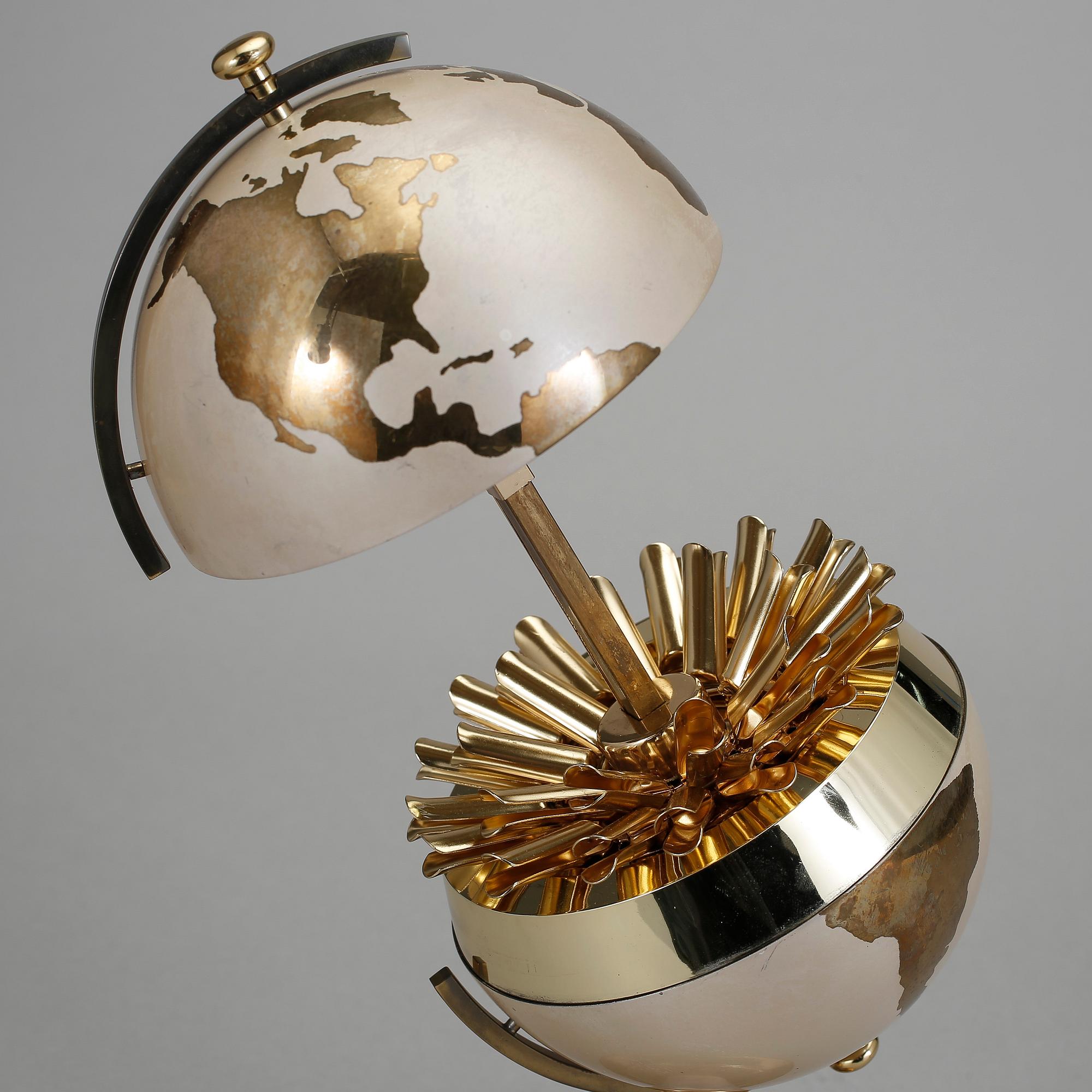 CIGARETTHÅLLARE, mässing, 1960/1970-tal.