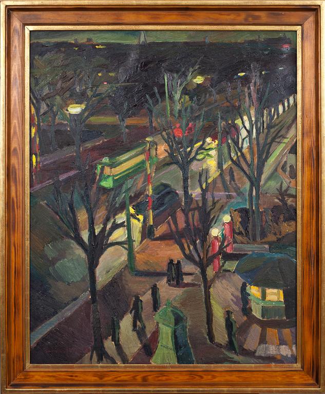 GUNNAR JONN, olja på duk, signerad och daterad -36.