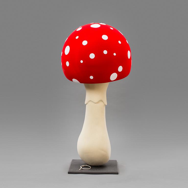 A large mushroom made by JoAnn Tan Studio for NK 2016.