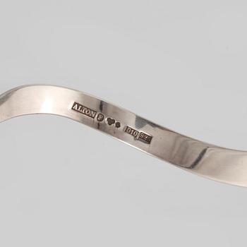 COLLIER, sterlingsilver, Karl Erik Palmberg för Alton, Falköping, 1978. Vikt 48,7 gram.