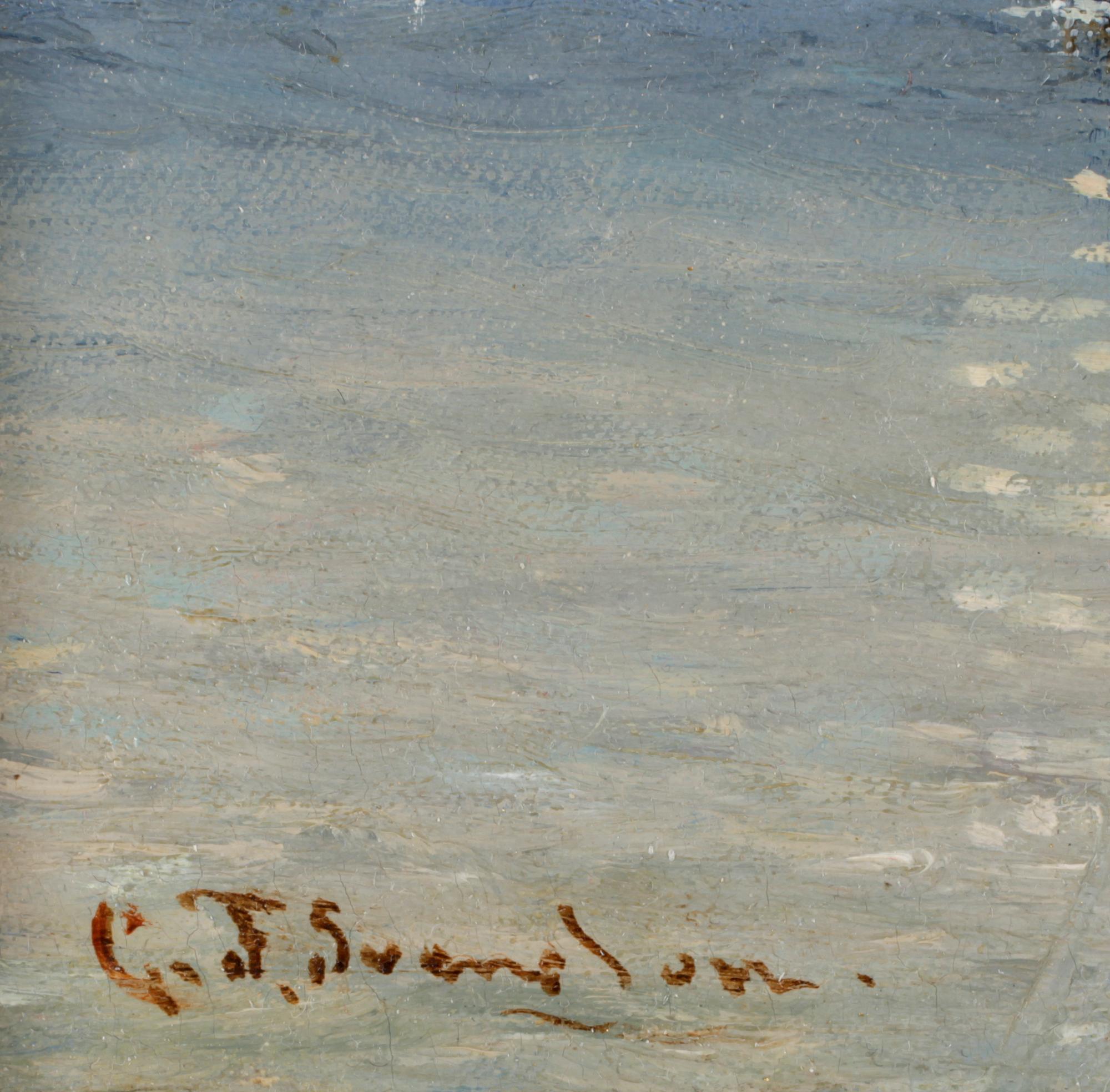 C. F. SVENSSON, olja på duk, sign.