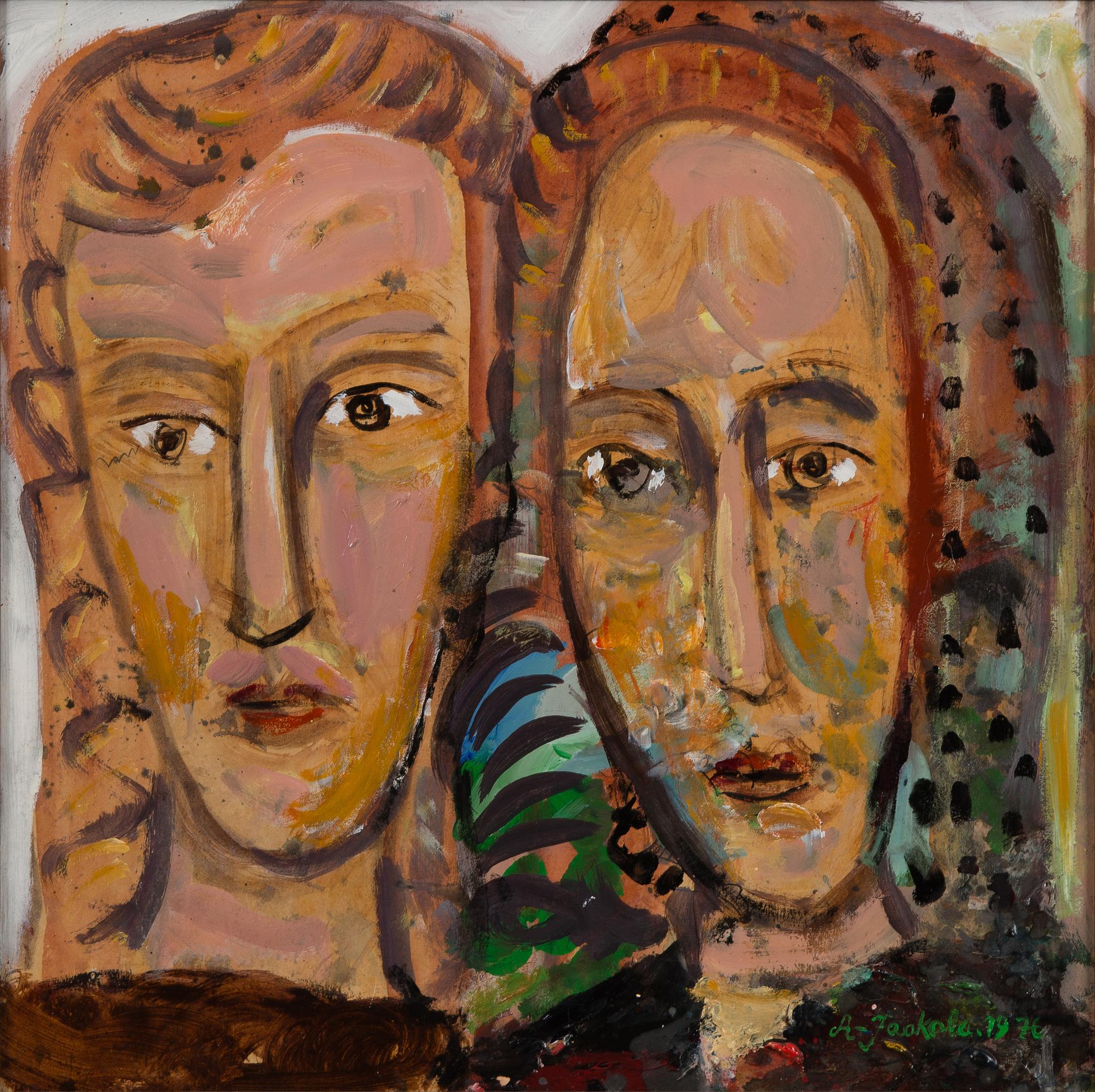 ALPO JAAKOLA, KAHDET KASVOT.