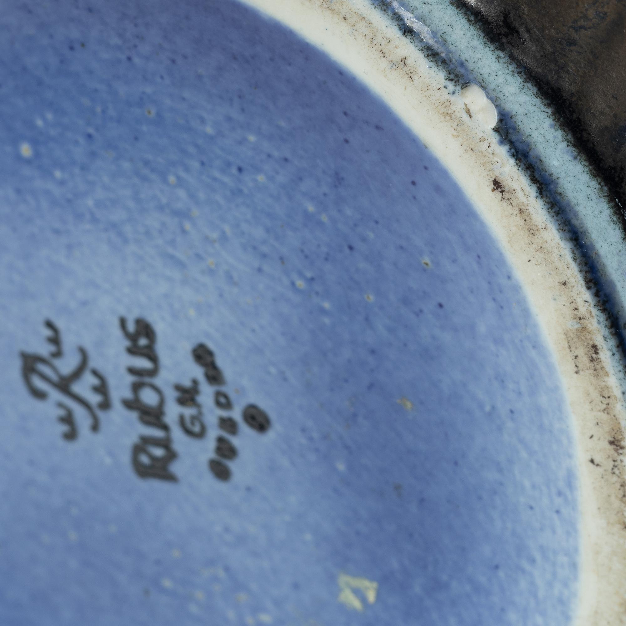 Gunnar Nylund, Vase, stoneware, "Rubus", Rörstrand, 1960s.