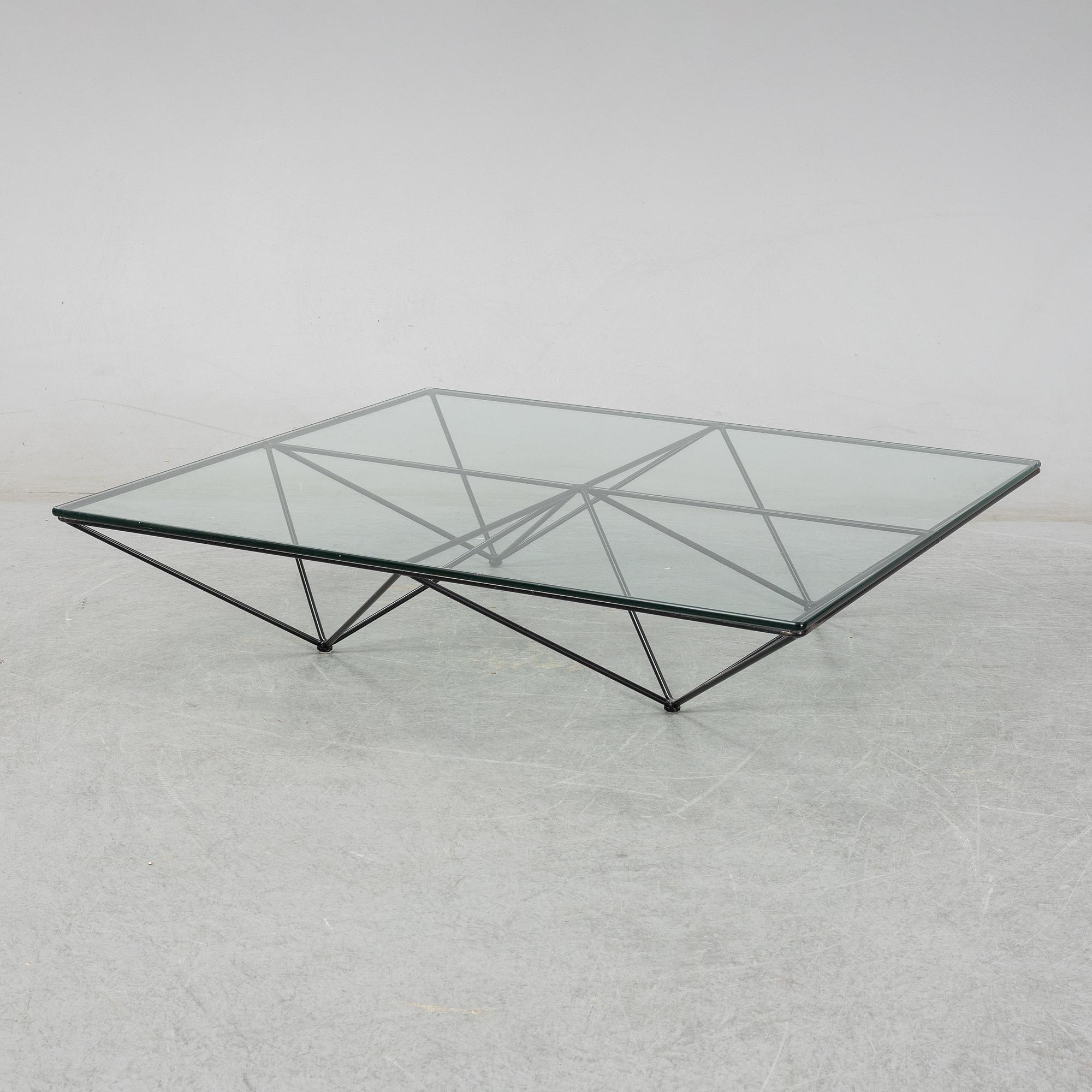 A 1980's coffee table by Paolo Piva for B & B Italia.