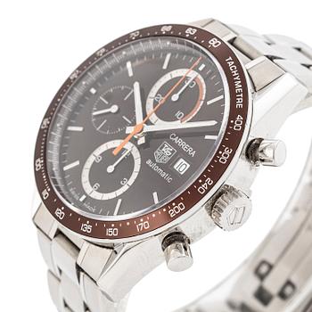 Tag Heuer, Carrera, Calibre 16, chronograph, wristwatch, 41 mm.