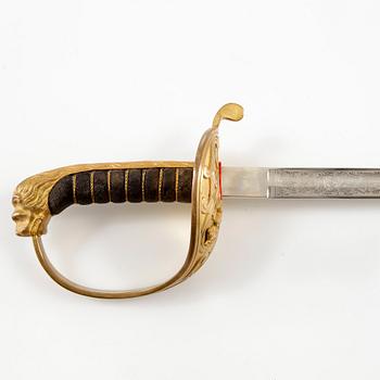 SABEL, m/1878, för officer vid flottan.