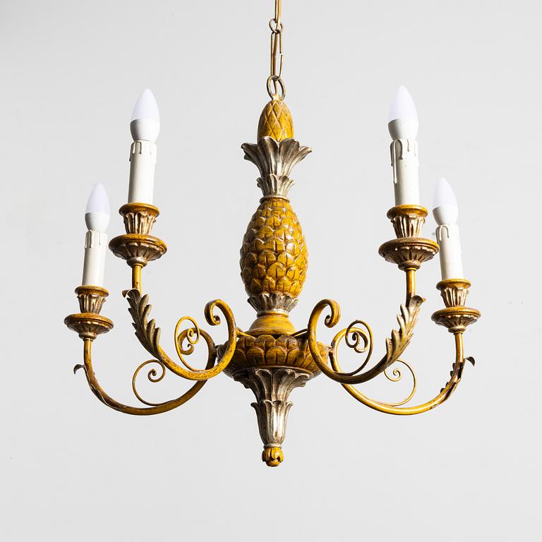 Taklampa, Italien, 1900-talets andra hälft.