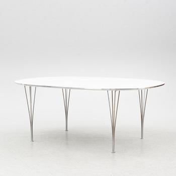 Bruno Mathsson & Piet Hein, matbord, "Superellips", Fritz Hansen, Danmark.