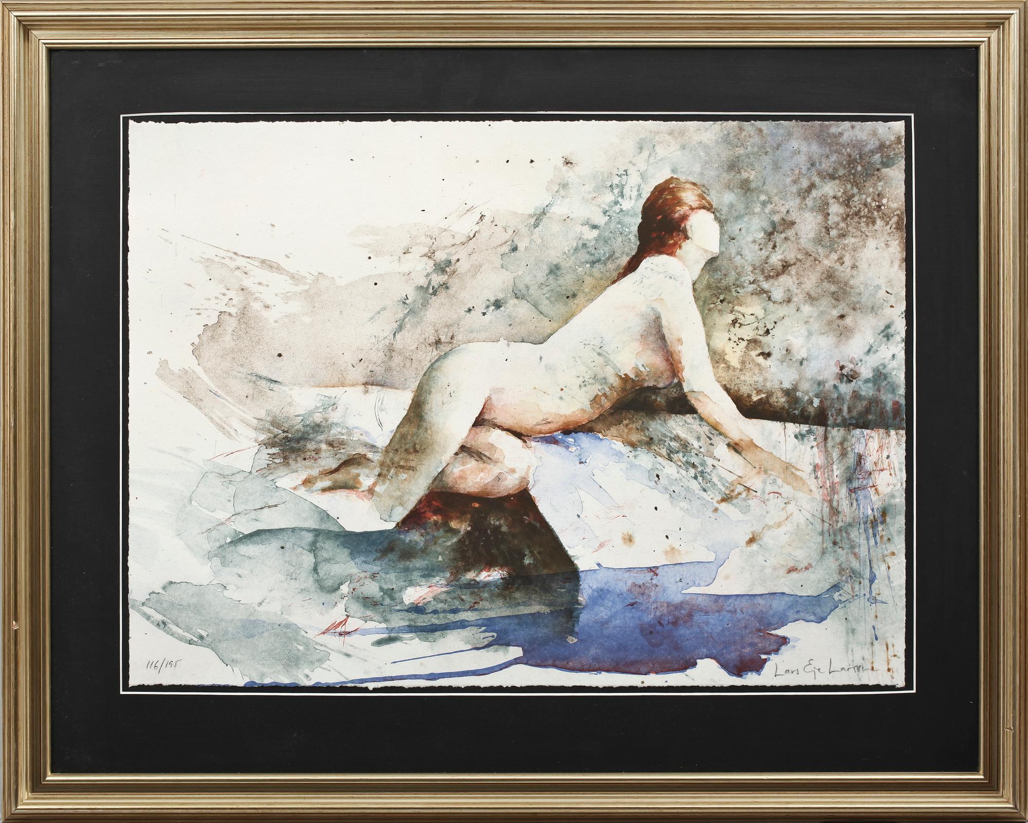 LARS EJE LARSSON, litografi, 116/195.