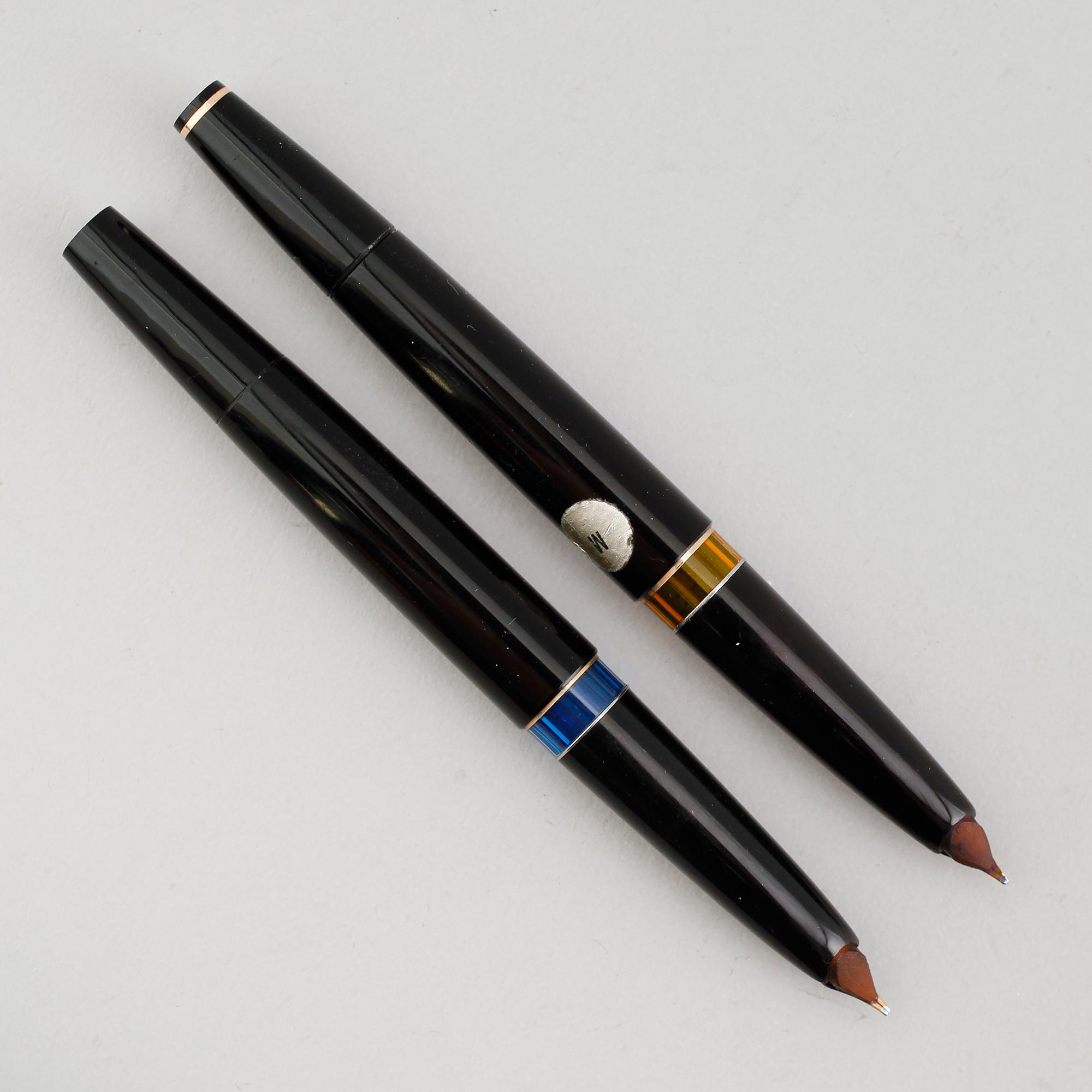 RESERVOARPENNOR, 2 st, Montblanc, 1900-tal.