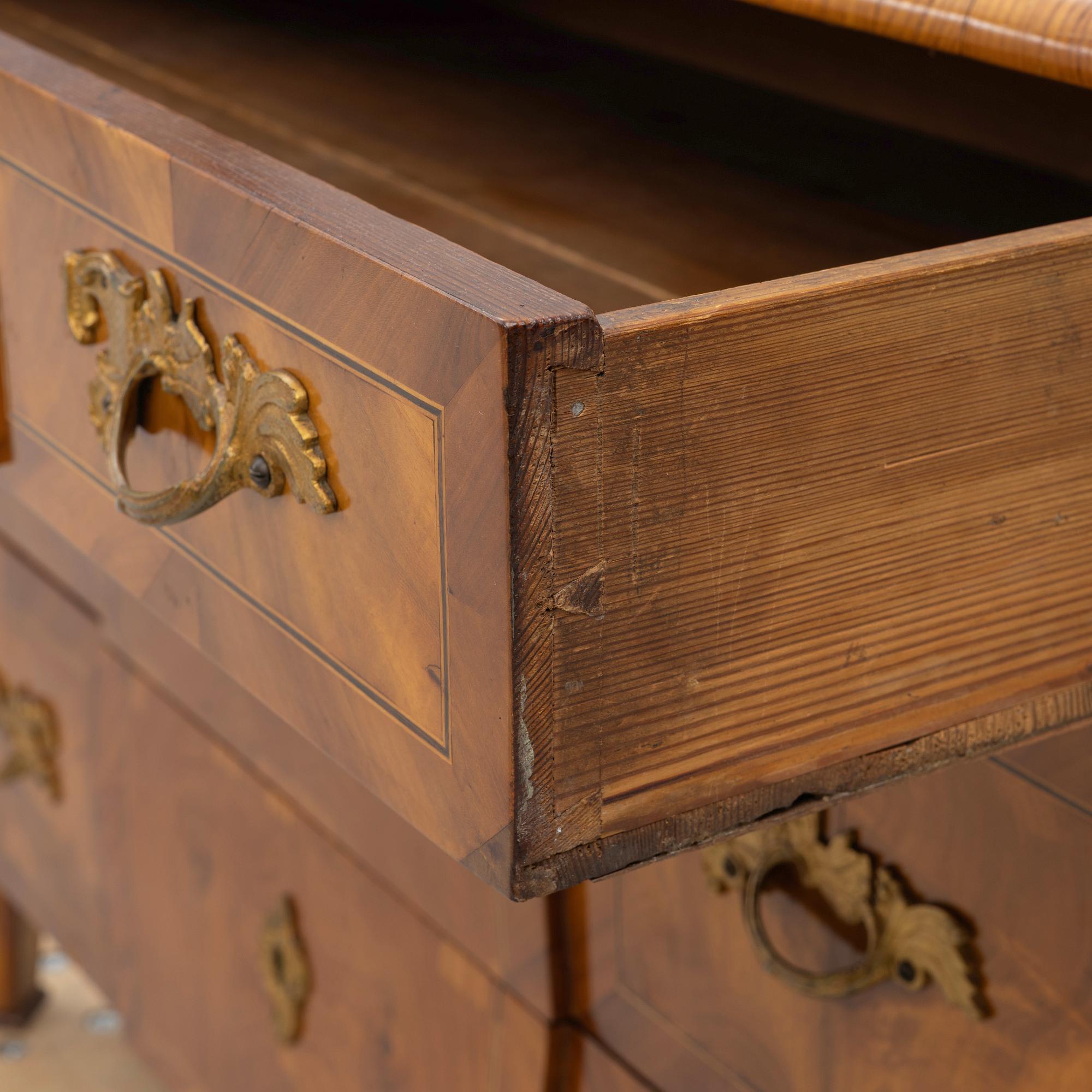 Bureau, Gustavian, 18th century.