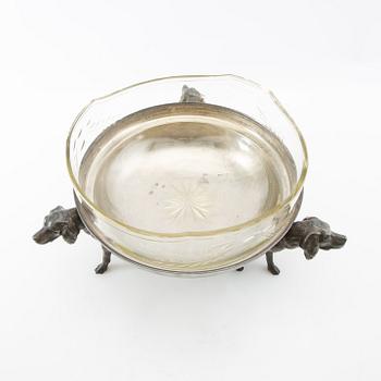 Bowl, pewter, first half of the 20th century.