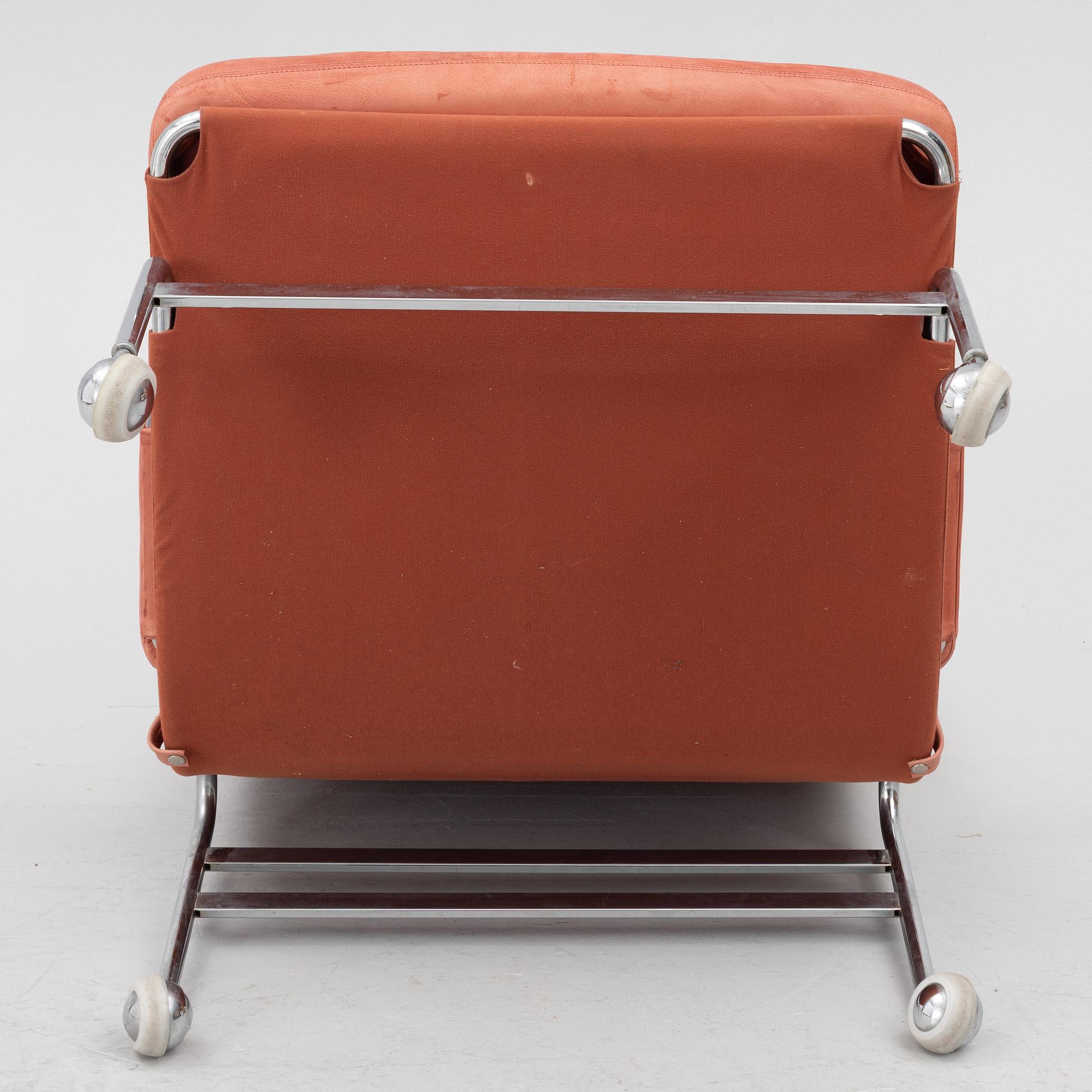 Bruno Mathsson, a 'Karin', easy chair, Dux.