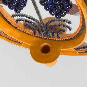 Birger Kaipiainen, ljuslampett, stengods, signerad Kaipiainen Arabia.