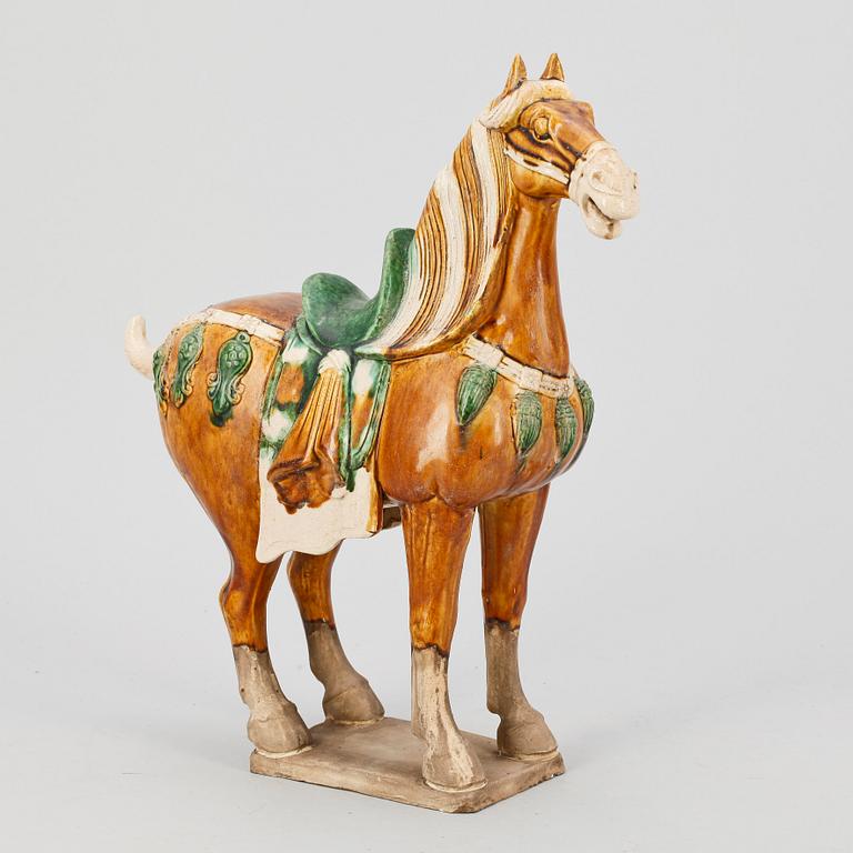 FIGURIN, lergods, Tang-stil, Kina, 1900/2000-tal.