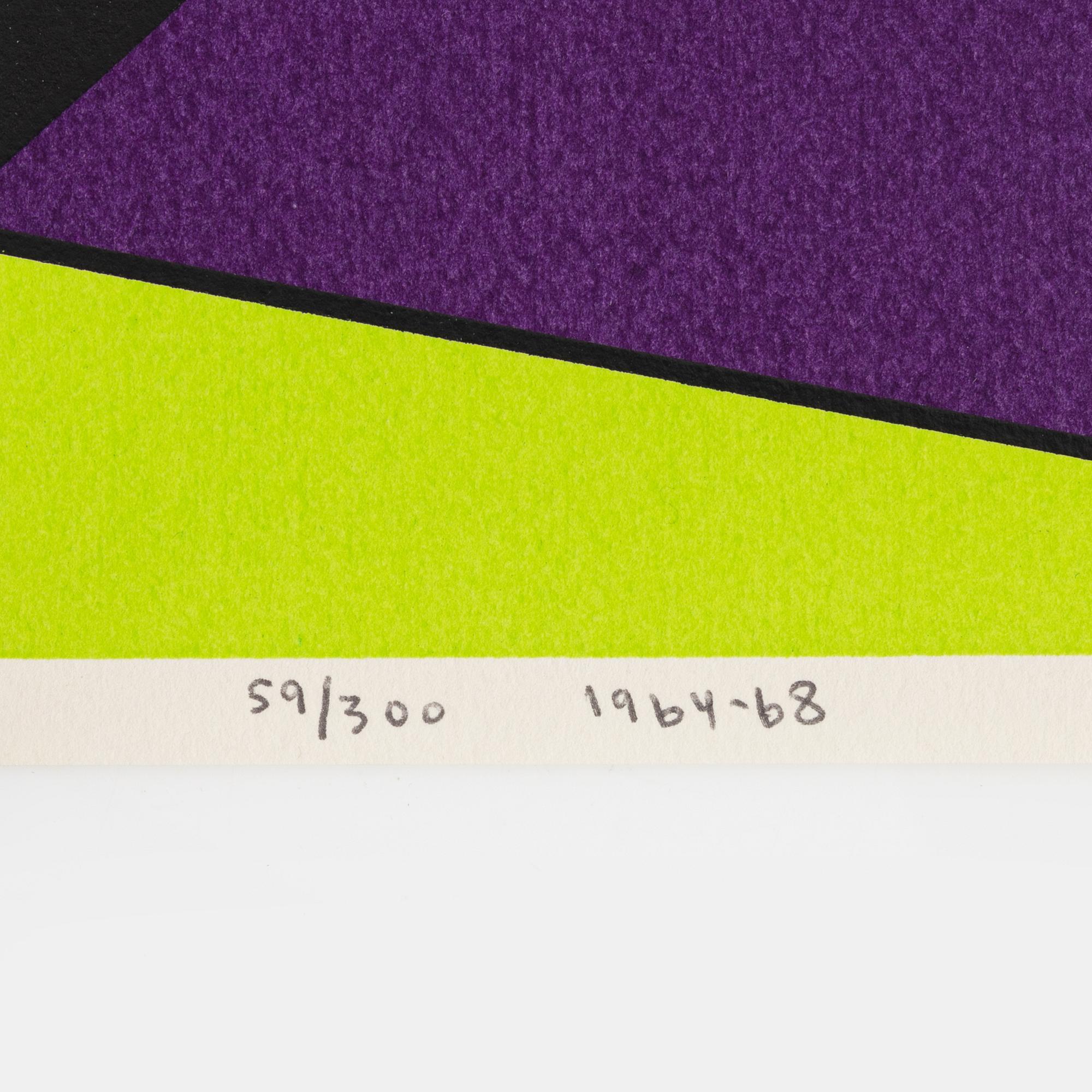 Olle Bærtling, silkscreen in color, signed and numbered 59/300.