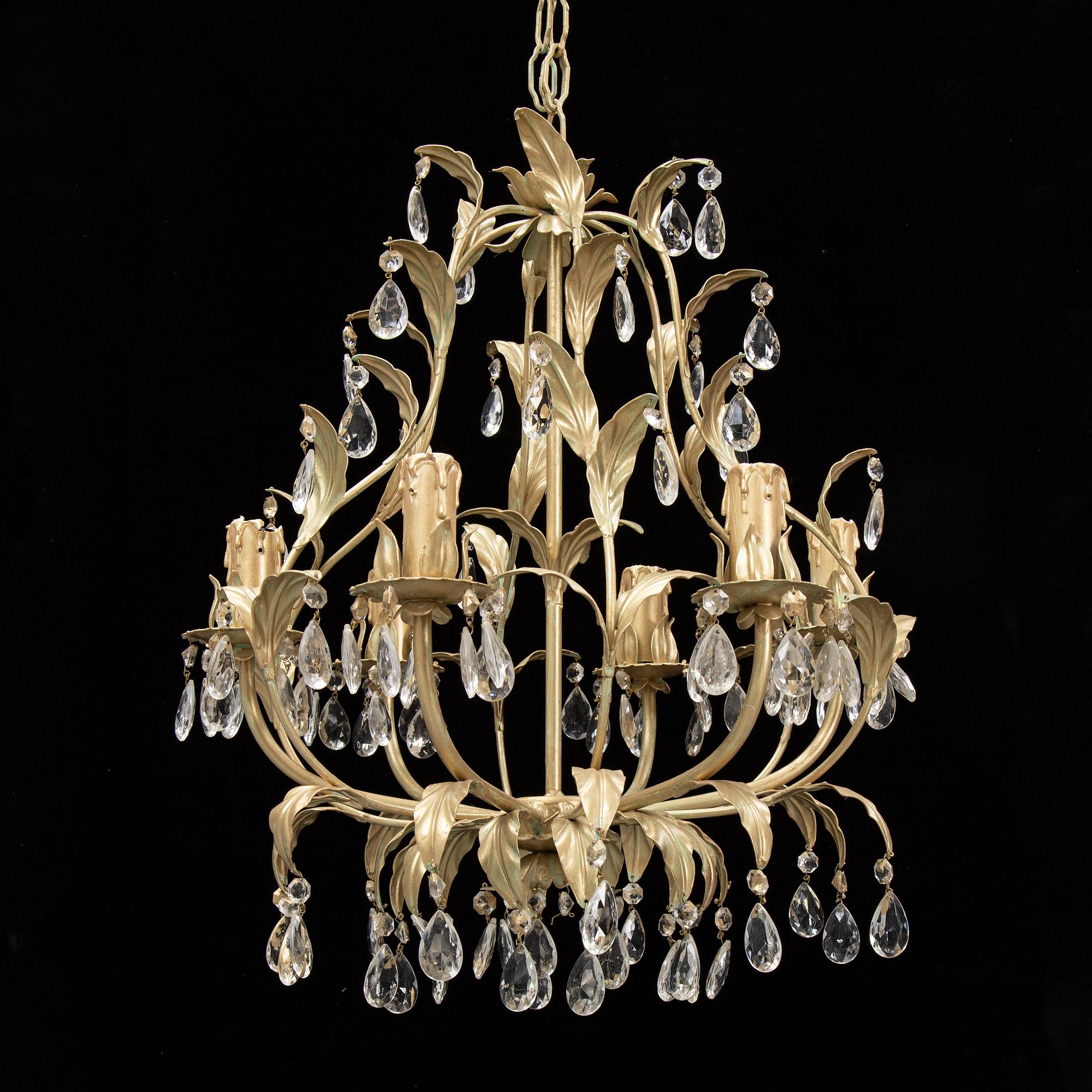 Ceiling light, second half of the 20th century.