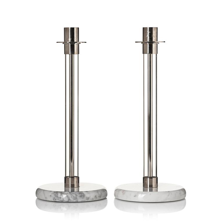 Tecnolumen, a pair of 'Bauhaus Sabbath' candlesticks, model SL30.